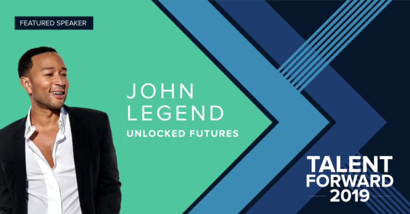 John Legend Talent Forward 2019