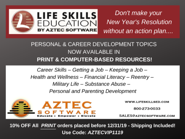 COABE November 2019 VIP Vendor: Life Skills Education