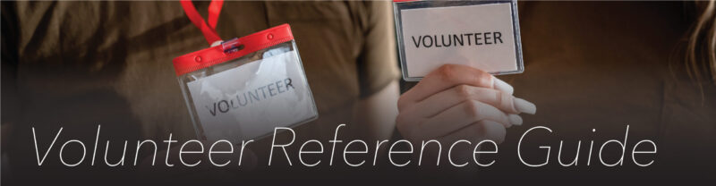 Volunteer Reference Guide